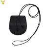 Em estoque Mini Bolsa de Meia-Lua Colar Acessórios de Vestir Pendurado no Pescoço Armazenamento de Fone de Ouvido Bluetooth Bolsa Pequena Roupas Acessórios Pendurados Versáteis