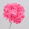 Arreglo de Flor Artificial Hortensia Lollipop de un Solo Tallo para Decoración de Sala de Estar, Venta al Por Mayor de Fábrica Decoración de Boda