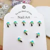 Resina Arte de Uñas Hongo Tridimensional Hecho a Mano DIY Accesorios para Uñas Aretes Funda de Teléfono Accesorios para Uñas Portátiles Fabricante Mayorista