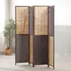Pantalla de dormitorio de tela de pelo sintético de conejo, diseño moderno y minimalista, adecuada para uso en oficina, hogar, entrada y hotel; pantalla divisoria móvil y plegable