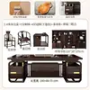 Nuevo escritorio de oficina estilo chino escritorio de jefe escritorio ejecutivo de madera maciza escritorio de presidente escritorio de madera de ébano combinación de muebles de presidente