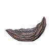 Maceta de arena morada con forma de luna para bonsái, cuenco de escritorio con forma de media luna, cuenco creativo con forma de árbol, cuenco de agua hecho a mano, cuenco Nanman
