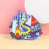 Imanes de Refrigerador Culturales y Creativos de Goma Suave de PVC Personalizados para Atracciones Arquitectónicas y Souvenirs Turísticos de Chengdu y Xi'An
