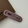 Presilha de Cabelo Minimalista da Moda em Cor Sólida para o Verão, Presilha BB, Presilha Lateral para Cabelo Solto, Acessório de Cabelo Feminino, Piranha de Cabelo Estilo Coreano para Franja