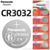 [Original genuíno] Panasonic CR2032 chave do carro bateria botão de controle remoto pequeno eletrônico 2025 2450