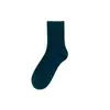 Calcetines de otoño e invierno para mujer hasta la pantorrilla, engrosados y cálidos, calcetines de algodón para mujer, color liso, calcetines largos versátiles de cintura media, calcetines Zhuji