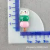 Funda de Teléfono DIY Rosquillas Refrigerador Pegatinas de Pegamento Cremoso DIY Pinzas para el Cabello Hamburguesa Papas Fritas Accesorios de Resina Venta al por Mayor