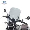 Coche muscle Wolf adecuado para Qianjiang flash 150 parabrisas parabrisas parabrisas delantero modificación de motocicleta ajustable
