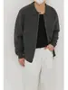 Cardigan com Zíper e Lapela Texturizado Despojado Cool Estilo Old Money Masculino Outono Casual Relaxado Quente Tricô Suéter Casaco