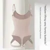 Ropa interior moldeadora sin costuras transfronteriza, body tipo camisola corsé con control de abdomen, body tipo tanga, talla grande con diseño ahuecado para levantar glúteos y estilizar la cintura