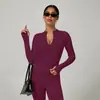 Venta Caliente Transfronteriza Chaqueta Fina de Yoga Secado Rápido Cremallera Chaqueta Corta para Mujer Otoño/Invierno Estilo de Alta Gama Ajuste Delgado Cintura Ceñida
