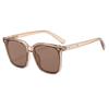 Gafas de Sol con Protección Solar, Gafas de Sol Anti-UV para Hombres y Mujeres, Gafas de Sol de Moda Estilo Coreano 2026 para Caras Grandes, Efecto Adelgazante, Mismo Estilo que las Celebridades de Internet
