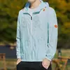Ropa de Protección Solar Transpirable y Fresca con Estampado Completo Transfronteriza para Parejas, Anti-UV, Ropa para Exteriores para Hombres y Mujeres, Delgada