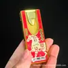 Encendedor de Metal Resistente al Viento de Llama Azul Directa de Alta Gama, Tendencia y Durabilidad, Nueva Impresión Creativa en Color UV, Venta al por Mayor desde el Fabricante