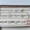 Anillo liso de estilo coreano, irregular, de plata de ley 925, combinable con todo, diseño de estilo nicho para mujer, anillo combinado resistente a la decoloración.
