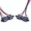 Enchufe hembra Tipo-C de 2 pines con orificios para tornillos para fijar el enchufe de carga, certificado CE, conector para batería de litio DIY