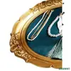Suporte Exibidor de Conjunto de Joias Retrô Suporte para Colar Suporte para Brincos Bandeja para Anéis Exibição de Joias para Fotos