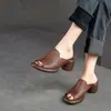 Sandalias de Verano 2026 con Suelas Gruesas, Estilo Casual de Verano con Punta Abierta, Nuevas Chanclas Ligeras Cómodas de Piel Suave para Mujer para Uso en Exteriores