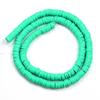 Amazon Color Caliente Hoja de Cerámica Suave Espaciador 6mm Cuentas En Caja Material DIY Cuentas Pulsera Accesorios de Joyería