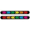 Espelho retrovisor do carro tira refletora anti-risco adesivo de arranhão adesivo luminoso de aviso decoração de carroceria modificada gota de cola anti-colisão