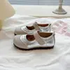 Zapatos de Cuero para Niñas 2026 Nuevo Estilo Poco Profundos de Moda Zapatos de Princesa para Niños Mayores Elegantes Versátiles Zapatos Mary Jane Modernos