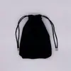 Bolsas de Terciopelo con Cordón para Joyería, Bolsas Pequeñas de Tela para Regalos, Empaque para Manualidades y Accesorios, Bolsas de Terciopelo para Almacenamiento de Uñas
