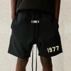 Essentials Hhh Marca de Moda Callejera 1977 Casual Americano Shorts Deportivos Sueltos para Hombre Verano