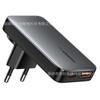 Cargador de Viaje Ultra Delgado Essager Serie Pingyuan 65W de Nitruro de Galio Cargador A+C Adecuado para Teléfonos Móviles y Tabletas Cabezal de Carga Rápida