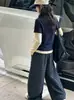 Conjunto de otoño para niña, conjunto de dos piezas de otoño para niña mayor, camiseta de manga larga, conjunto de dos piezas de pantalones a cuadros de otoño para estudiante de secundaria
