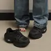 Zuecos Antibacterianos Antideslizantes de Exterior Médicos FZT 26 Mujer Resistentes al Olor Verano Suela Gruesa que Aumenta la Altura Sandalias Elásticas Suaves para Hombre