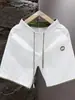Pantalones Cortos de Verano para Hombre Delgados Casuales Pantalones Largos Estilo Coreano Guapos Secado Rápido Pantalones de Cinco Puntos Sueltos Ropa Exterior de Media Pierna para Hombre