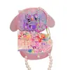Caja de Regalo de Accesorios para el Cabello para Niños Pasador de Princesa para Niñas Día del Niño Regalo de Cumpleaños Elegante Collar para Niña Caja de Almacenamiento de Joyas