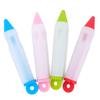 Venta al por mayor de fábrica Pluma de silicona para decorar FDA punta para decorar pasteles galletas accesorios para decorar horneado DIY