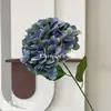 Flor Artificial Ramo Único Hortênsia Hortênsia Bella Ramo Único 90 Peças Hortênsia Grande Salão de Casamento Teto Alto Corredor Arranjo de Flores