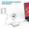 Estação de Docking Três em Um Type-C para HDMI + USB 3.0 + Fonte de Alimentação PD Conversor para Laptop Estação de Docking 4K