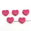 14X12Mm Acrílico Furo Grande Coração Contas Contas Artesanal DIY Pulseira Colar Acessórios de Joia Material