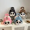 Mochila Pequeña Infantil para Niños y Niñas, Bolso Escolar de Jardín de Infancia, Lindo Panda de Dibujos Animados, Moderna para Salir y Ocio