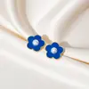 Brincos de Pérola Coreanos de Alta Qualidade 2026, Agulha de Prata Estilo Vintage Chanel Diamante Colorido Estrela de Oito Pontas Brincos de Tarraxa Atacado