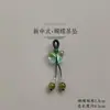 Colgante de Mariposa de Cuerda Tejido a Mano Versátil Pulsera de Joyería DIY Colgante para Teléfono Móvil Pequeño Accesorio Broche para Ropa Hebilla Estilo Chino