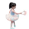 ¡Ofertas especiales de liquidación! ¡Sin retorno! Falda Corta de Niña TUTU Segunda Generación Color Helado Arcoíris