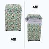 Jinbao al por mayor cubierta para lavadora automática de tela Oxford engrosada pulsador recubierta de plata cubierta para lavadora protector solar impermeable estilo coreano