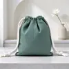 En Stock Bolsa de Cordón Lisa Bolsa para Almacenar Arroz Bolsa Desplegable para Almacenar Harina Bolsa para Empacar Joyería Auriculares Personalizable