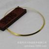 Joyería DIY Hongxing color oro 24k 1.3*4.5*128m coronas todo collar material hecho a mano accesorios para pasador B284