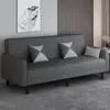 Sofá de tela para apartamentos pequeños, sofá cama plegable, sofá cama multifuncional de doble propósito para sala de estar para apartamentos de alquiler