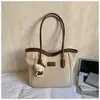 Bolso de Moda Transfronterizo de Gran Capacidad para Mujer 2026 Nuevo Estilo Coreano Bolso de Hombro Versátil Bolso Tote para Estudiante Clase Viajes