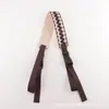 Nueva Correa de Hombro Amplia y Alargada Multicolor Ajustable Extensible Correa de Bolso de Compras Versátil de Gama Alta con Rayas de Diamante