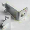 Juego Completo de Accesorios para Techo Integrado de Panel de Panal: Soportes de esquina, Ganchos rápidos de aluminio, Componentes de placa de presión, Tornillos de acero inoxidable