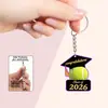 Chaveiro acrílico popular 2D plano transfronteiriço de futebol, basquete, tênis, beisebol, vôlei, estilo casual para casais e colegas