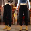 Calça de Trabalho Retro Americana para Homens, Calça Casual Solta Versátil da Moda, Novo Estilo para Homens e Mulheres, Calça Jogger Durável Estilosa com Múltiplos Bolsos