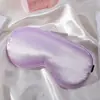 Nova Máscara de Olhos de Seda Dupla Face para Dormir, Viagem, Cochilo e Sono, Bloqueadora de Luz, Respirável, Protetora dos Olhos
